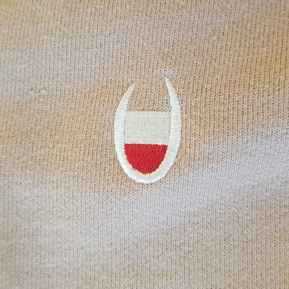 CHAMPION, REVERSE WEAVE, TAN/PINKISH HOODIE, MEN'S, M - Picture 9 of 10